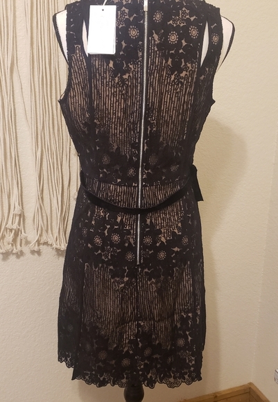 Foxiedox Asha Black Lace Dress NWT - Picture 5 of 8